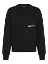Karl Lagerfeld Jeans Logo-print Sweatshirt In Black