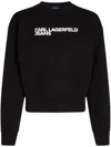 Karl Lagerfeld Jeans Essential Logo Sweatshirt In Black
