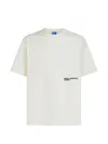Karl Lagerfeld Jeans 로고 프린트 티셔츠 In White