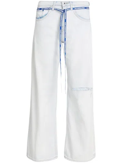 Karl Lagerfeld Jeans Tapered-jeans In White