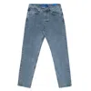 Karl Lagerfeld Jeans Man  Tapered Denim In Gray