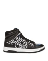 Karl Lagerfeld Jeans Man Sneakers Black Size 12 Soft Leather In Black