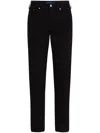 Karl Lagerfeld Jeans Mid-rise Slim-fit Jeans In 1ce