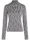 Karl Lagerfeld Jeans Mock-neck Sweater In Grey