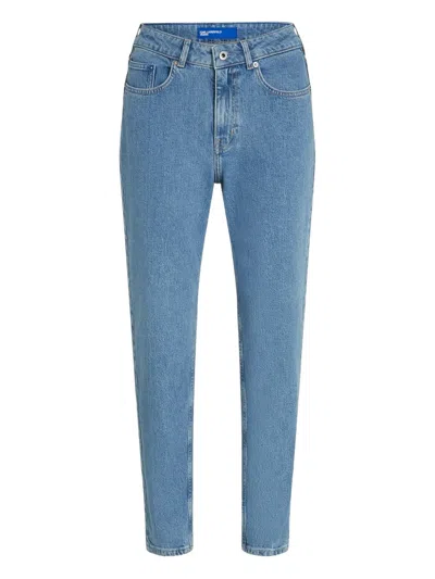Karl Lagerfeld Jeans Mom Jeans In Blue