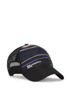 Karl Lagerfeld Jeans Printed Trucker Cap In 黑色