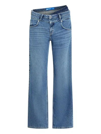 Karl Lagerfeld Jeans Relaxed Mid-rise Jeans