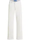 Karl Lagerfeld Jeans Seam-embellished Jeans In White