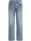 Karl Lagerfeld Jeans Straight-leg Jeans In Blue