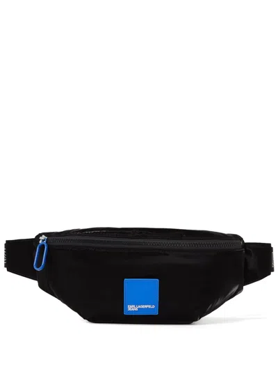 Karl Lagerfeld Jeans Urban Belt Bag In 黑色