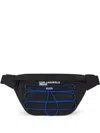 Karl Lagerfeld Jeans Utility Belt Bag In Schwarz