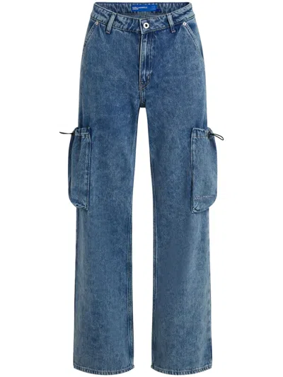 Karl Lagerfeld Jeans Utility Jeans In Blau