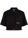 Karl Lagerfeld Jeans Utility Shirt In Black