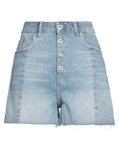 Karl Lagerfeld Jeans Woman Denim Shorts Blue Size 30 Cotton