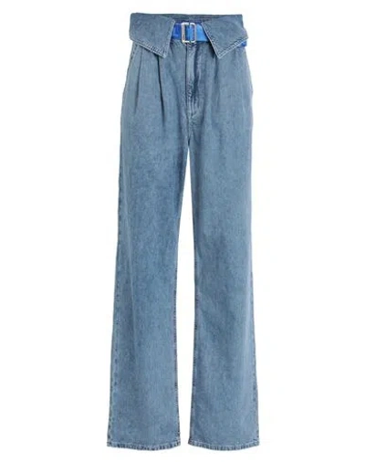 Karl Lagerfeld Jeans Woman Jeans Blue Size 30 Organic Cotton