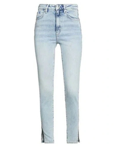 Karl Lagerfeld Jeans Woman Jeans Blue Size 30w-30l Organic Cotton, Polyester, Elastane