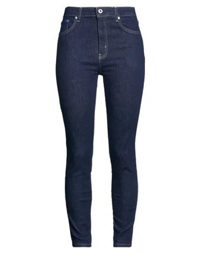 Karl Lagerfeld Jeans Woman Jeans Blue Size 30w-30l Organic Cotton, Polyester, Elastane