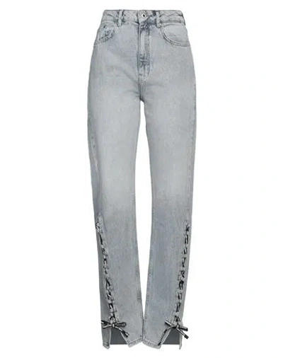 Karl Lagerfeld Jeans Woman Jeans Blue Size 31w-32l Organic Cotton