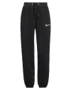 Karl Lagerfeld Jeans Woman Pants Black Size Xs Organic Cotton, Recycled Polyester, Polyamide In Black