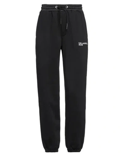 Karl Lagerfeld Jeans Woman Pants Black Size Xs Organic Cotton, Recycled Polyester, Polyamide
