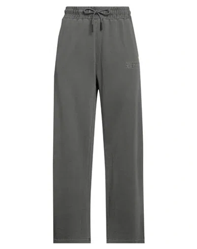Karl Lagerfeld Jeans Woman Pants Lead Size Xl Organic Cotton In Grey