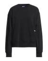 Karl Lagerfeld Jeans Woman Sweatshirt Black Size Xl Cotton, Polyester In Black