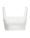 Karl Lagerfeld Jeans Woman Top White Size M Organic Cotton In White