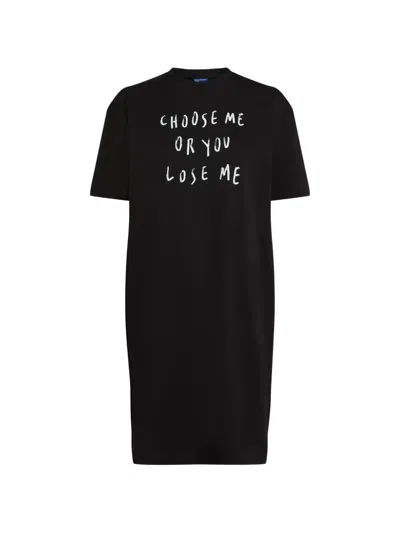 Karl Lagerfeld Jeans X Pietro Terzini T-shirt Dress In Pink