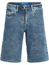Karl Lagerfeld Jeans Jeans-shorts Mit Reissverschluss In Blau