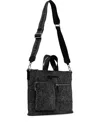 Karl Lagerfeld Jeans Zipped-pocket Holdall In Black
