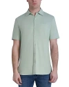 Karl Lagerfeld Jersey Short Sleeve Shirt In Mint
