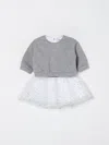 Karl Lagerfeld Jumpsuit  Kids Kids Color Grey In Gray