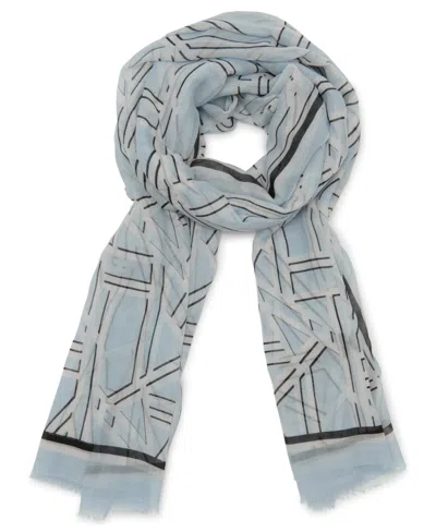Karl Lagerfeld K Is For Karl Wrap In Chambray Blue