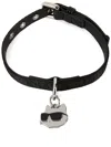 Karl Lagerfeld K Pet Collar In Black
