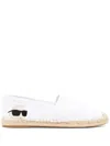 Karl Lagerfeld Kamani Espadrilles In White