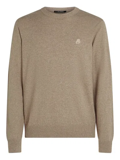 Karl Lagerfeld Kameo Jumper In Brown
