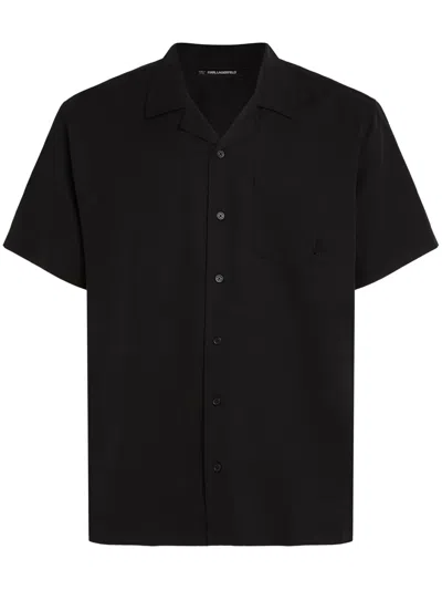 Karl Lagerfeld Kameo Shirt In Black