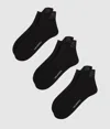 Karl Lagerfeld Kameo Short Socks – 3 Pack In Black