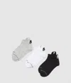 Karl Lagerfeld Kameo Short Socks – 3 Pack In Multi