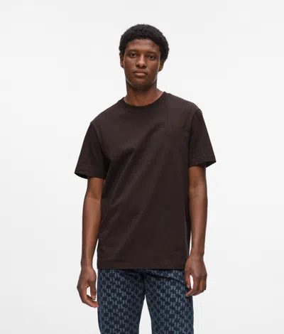 Karl Lagerfeld Kameo T-shirt In Brown