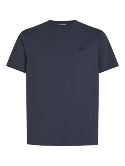 Karl Lagerfeld Kameo T-shirt In Blue