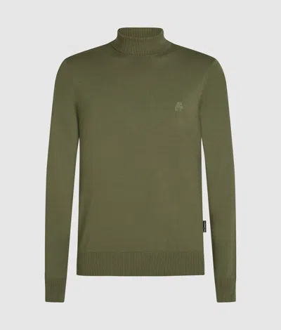 Karl Lagerfeld Kameo Turtleneck Sweater In Green