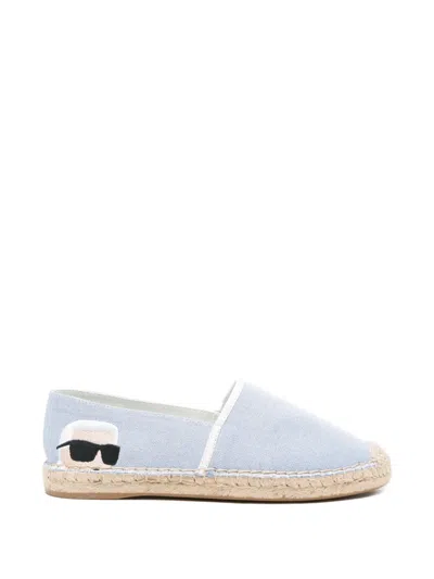 Karl Lagerfeld Kamini Espadrilles In Blue