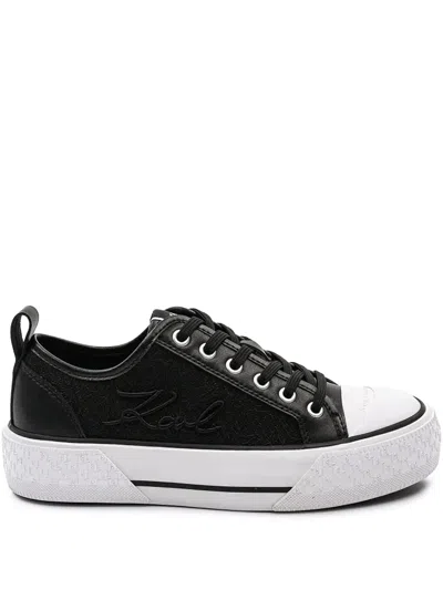 Karl Lagerfeld Kampus Max Iii Sneakers In Black