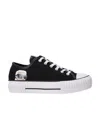 Karl Lagerfeld Kampus Max Lace-up Sneakers In Black