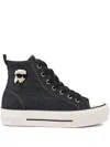 Karl Lagerfeld Kampus Max Nft Platform Sneakers In Multi