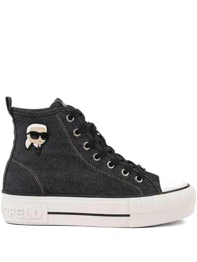Karl Lagerfeld Kampus Max Nft Platform Sneakers In Multi