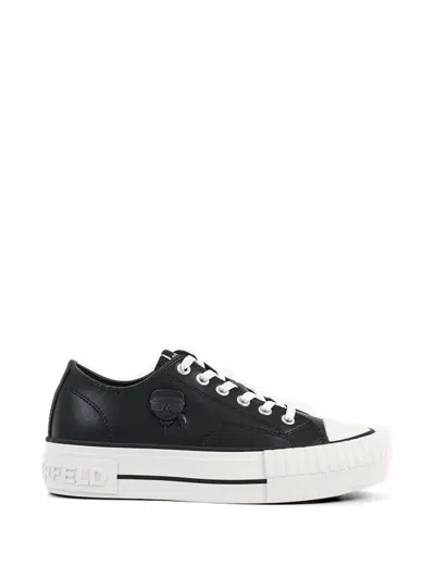 Karl Lagerfeld Kampus Max Platform Sneakers In Black