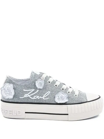 Karl Lagerfeld Kampus Max Sneakers In Gray