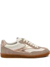 Karl Lagerfeld Kandidate Leather Sneakers In Neutrals